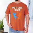 And It Came To Pass Book Of Mormon LDS Missionary Men's Comfort Colors T-Shirt Yam And It Came To Pass Book Of Mormon LDS Missionary Men's Comfort Colors T-Shirt Yam