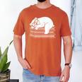 Polar Bear Reading Book Pajama Sleep Men's Comfort Colors T-Shirt Yam Polar Bear Reading Book Pajama Sleep Men's Comfort Colors T-Shirt Yam