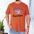 Pretty Girls Read Books Bookworm Book Lover Teacher Men's Comfort Colors T-Shirt Yam Pretty Girls Read Books Bookworm Book Lover Teacher Men's Comfort Colors T-Shirt Yam