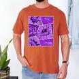 Purple Comic Book Purple Color Graphic Men's Comfort Colors T-Shirt Yam Purple Comic Book Purple Color Graphic Men's Comfort Colors T-Shirt Yam