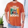 Raccoon Smutty Book Lover Spicy Romance Novels Women's Men's Comfort Colors T-Shirt Yam