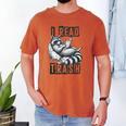 Racoon Reading Spicy Smutty Book Booktok I Read Trashy Books Men's Comfort Colors T-Shirt Yam