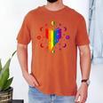 Rainbow Book With Stars And Moon Phases Gay Pride LGBT Men's Comfort Colors T-Shirt Yam Rainbow Book With Stars And Moon Phases Gay Pride LGBT Men's Comfort Colors T-Shirt Yam