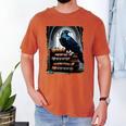 Raven On A Stack Of Books Wisdom Of Odin Men's Comfort Colors T-Shirt Yam Raven On A Stack Of Books Wisdom Of Odin Men's Comfort Colors T-Shirt Yam