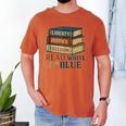 Read Blue Liberty Books July 4th Independence Men's Comfort Colors T-Shirt Yam Read Blue Liberty Books July 4th Independence Men's Comfort Colors T-Shirt Yam