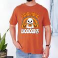 Read More Books Booooks Ghost Pumpkin Cute Teacher Halloween Men's Comfort Colors T-Shirt Yam Read More Books Booooks Ghost Pumpkin Cute Teacher Halloween Men's Comfort Colors T-Shirt Yam