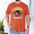 Read Books Drink Coffee Fight Evil Cat Premium Men's Comfort Colors T-Shirt Yam