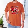 Read Your Heart Out Valentine's Day Retro Teacher Bookish Men's Comfort Colors T-Shirt Yam