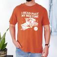 I Read Past My Bedtime Late Night Readers Book Club Men's Comfort Colors T-Shirt Yam I Read Past My Bedtime Late Night Readers Book Club Men's Comfort Colors T-Shirt Yam