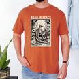 Read In Peace Skeleton Book Lover Bookworm Book Men's Comfort Colors T-Shirt Yam Read In Peace Skeleton Book Lover Bookworm Book Men's Comfort Colors T-Shirt Yam