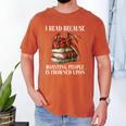 I Read Because Roasting People Is Frowned Upon Dragon Book Premium Tri-Blend Men's Comfort Colors T-Shirt Yam I Read Because Roasting People Is Frowned Upon Dragon Book Premium Tri-Blend Men's Comfort Colors T-Shirt Yam