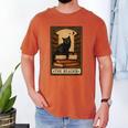 The Reader Cat Book Reading Halloween Tarot Card Men's Comfort Colors T-Shirt Yam The Reader Cat Book Reading Halloween Tarot Card Men's Comfort Colors T-Shirt Yam