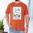 The Reader Tarot Card Bookworm Books Lover Dragon Librarians Men's Comfort Colors T-Shirt Yam