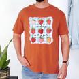 Reading Is My Jam Preppy Stawberry Bookworm Book Lover Nerd Men's Comfort Colors T-Shirt Yam Reading Is My Jam Preppy Stawberry Bookworm Book Lover Nerd Men's Comfort Colors T-Shirt Yam