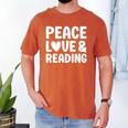 Reading I Love Books And Reading Men's Comfort Colors T-Shirt Yam Reading I Love Books And Reading Men's Comfort Colors T-Shirt Yam