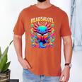 Readsalotl Axolotl Book Lovers Axolotls Men's Comfort Colors T-Shirt Yam