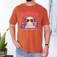 Readsolotl Pink Kawaii Axolotl Book Lover Reading Men's Comfort Colors T-Shirt Yam Readsolotl Pink Kawaii Axolotl Book Lover Reading Men's Comfort Colors T-Shirt Yam