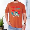 Retro Book Girl Summer For Women Beach Reading Men's Comfort Colors T-Shirt Yam