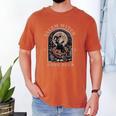 Salem Witch Book Club All Witches Welcome Spooky Halloween Men's Comfort Colors T-Shirt Yam Salem Witch Book Club All Witches Welcome Spooky Halloween Men's Comfort Colors T-Shirt Yam