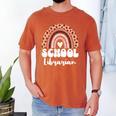 School Librarian For Women Cute Bookworm Book School Library Men's Comfort Colors T-Shirt Yam School Librarian For Women Cute Bookworm Book School Library Men's Comfort Colors T-Shirt Yam