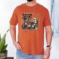 He Sees What You'Ve Been Reading Santa Christmas Bookish Men's Comfort Colors T-Shirt Yam He Sees What You'Ve Been Reading Santa Christmas Bookish Men's Comfort Colors T-Shirt Yam