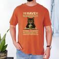 i Have Selective Hearing Cat Coffee Books Retro Men's Comfort Colors T-Shirt Yam i Have Selective Hearing Cat Coffee Books Retro Men's Comfort Colors T-Shirt Yam