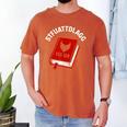 Sexy STFUATTDLAGG Yes Sir Reading Spicy Good Book Love Heart Men's Comfort Colors T-Shirt Yam