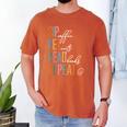 Sip Coffee Pet Cats Read Books Repeat Book Cat Lover Men's Comfort Colors T-Shirt Yam