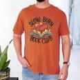 Slow Burn Book Club Romantasy Trope Smut Dark Romance Reader Men's Comfort Colors T-Shirt Yam Slow Burn Book Club Romantasy Trope Smut Dark Romance Reader Men's Comfort Colors T-Shirt Yam