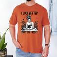 Smutty Spicy Book Smut Reader I Look Better Bent Over A Book Men's Comfort Colors T-Shirt Yam