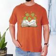 St Patricks Day Book Lover Librarian Reading Saint Pattys Men's Comfort Colors T-Shirt Yam St Patricks Day Book Lover Librarian Reading Saint Pattys Men's Comfort Colors T-Shirt Yam