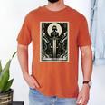Tarot Cards Guide Book Esoteric Mysticism Clothing Tarot Card Justice Men's Comfort Colors T-Shirt Yam