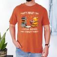 That's What I Do I Read Books And Forget Things Love Books Men's Comfort Colors T-Shirt Yam