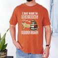 Tiny Dinosaur Read Books & Pet My Bearded Dragon Lover Premium Tri-Blend Men's Comfort Colors T-Shirt Yam Tiny Dinosaur Read Books & Pet My Bearded Dragon Lover Premium Tri-Blend Men's Comfort Colors T-Shirt Yam