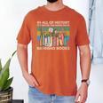 In All Of History It's Never The Good Guys Banning Books Men's Comfort Colors T-Shirt Yam