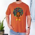 History Month Afro Women Book Lover Librarian Teacher Men's Comfort Colors T-Shirt Yam History Month Afro Women Book Lover Librarian Teacher Men's Comfort Colors T-Shirt Yam
