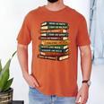 History Month Dream Like Martin Books Men Women Kids Men's Comfort Colors T-Shirt Yam