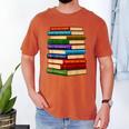 History Month Educated Black Leaders Reading Books Men's Comfort Colors T-Shirt Yam
