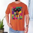 History Month Educated Black Women Girls Reading Book Men's Comfort Colors T-Shirt Yam