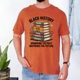 History Month Teacher Reading Book Lover Floral Stack Premium Tri-Blend Men's Comfort Colors T-Shirt Yam