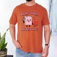 Valentines Day Book Read Your Heart Out Women Men Kids Men's Comfort Colors T-Shirt Yam