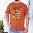 Wild About Reading Reading Books And Bookworm Library Day Men's Comfort Colors T-Shirt Yam