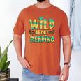 WILD ABOUT READING I Love Books Bookworm Library Day Men's Comfort Colors T-Shirt Yam WILD ABOUT READING I Love Books Bookworm Library Day Men's Comfort Colors T-Shirt Yam