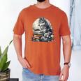 Wolf Reading Book Librarian Library Wolves Men's Comfort Colors T-Shirt Yam Wolf Reading Book Librarian Library Wolves Men's Comfort Colors T-Shirt Yam