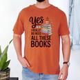 Yes I Really Do Need All These Books Coffee Men's Comfort Colors T-Shirt Yam Yes I Really Do Need All These Books Coffee Men's Comfort Colors T-Shirt Yam
