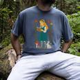 Alice In Wonderland Book Lover Lewis Carroll Rabbit Men's Comfort Colors T-Shirt Denim