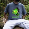 Alien Face Ew People UFO Introvert Meme Men Women Kids Men's Comfort Colors T-Shirt Denim