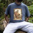 The Aunt Tarot Card Women Skeleton Aunty Book Lover Men's Comfort Colors T-Shirt Denim