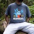 Axolotl Read Book Kawaii Reading Books For Men Women Men's Comfort Colors T-Shirt Denim