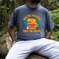 Ban The Fascist Save The Books For a Book Fan Men's Comfort Colors T-Shirt Denim